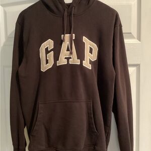 GAP Men's Chocolate Brown Hoodie